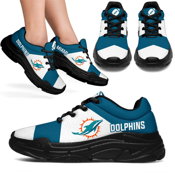Pro Shop Logo Miami Dolphins Chunky Sneakers – Vota Color