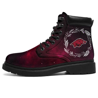 Colorful Arkansas Razorbacks Boots All Season