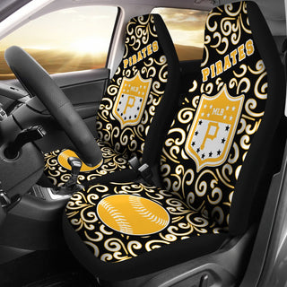 Awesome Artist SUV Pittsburgh Pirates Seat Covers Sets For Car