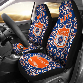 Awesome Artist SUV New York Mets Seat Covers Sets For Car