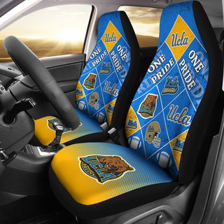 Pride Flag of Pro UCLA Bruins Car Seat Covers