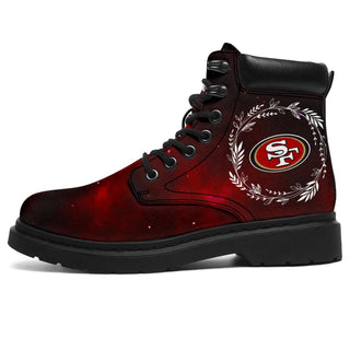 Colorful San Francisco 49ers Boots All Season