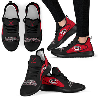 Colorful React Carolina Hurricanes Mesh Knit Sneakers