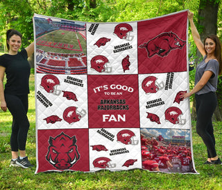 It's Good To Be An Arkansas Razorbacks Fan Quilt Shop