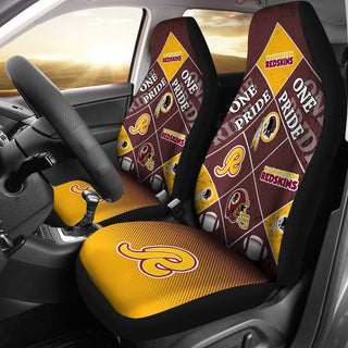 Pride Flag of Pro Washington Redskins Car Seat Covers