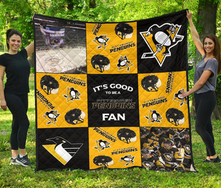 It's Good To Be A Pittsburgh Penguins Fan Quilt Shop