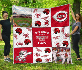 It's Good To Be A Cincinnati Reds Fan Quilt Shop