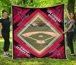 Pro Los Angeles Angels Stadium Quilt For Fan
