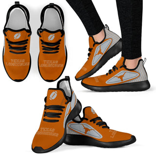 Colorful React Texas Longhorns Mesh Knit Sneakers