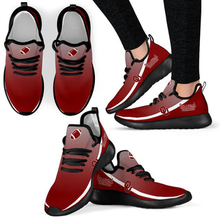 Style Top Logo Oklahoma Sooners Mesh Knit Sneakers