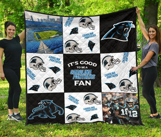 It's Good To Be A Carolina Panthers Fan Quilt Shop