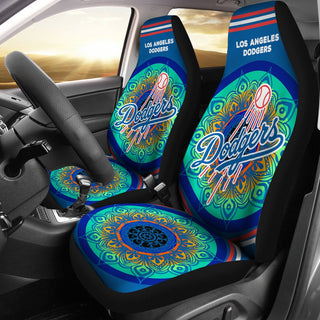 Magical And Vibrant Los Angeles Dodgers Car Seat Covers
