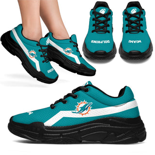 Edition Chunky Sneakers With Pro Miami Dolphins Shoes
