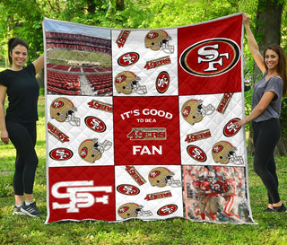 It's Good To Be A San Francisco 49ers Fan Quilt Shop