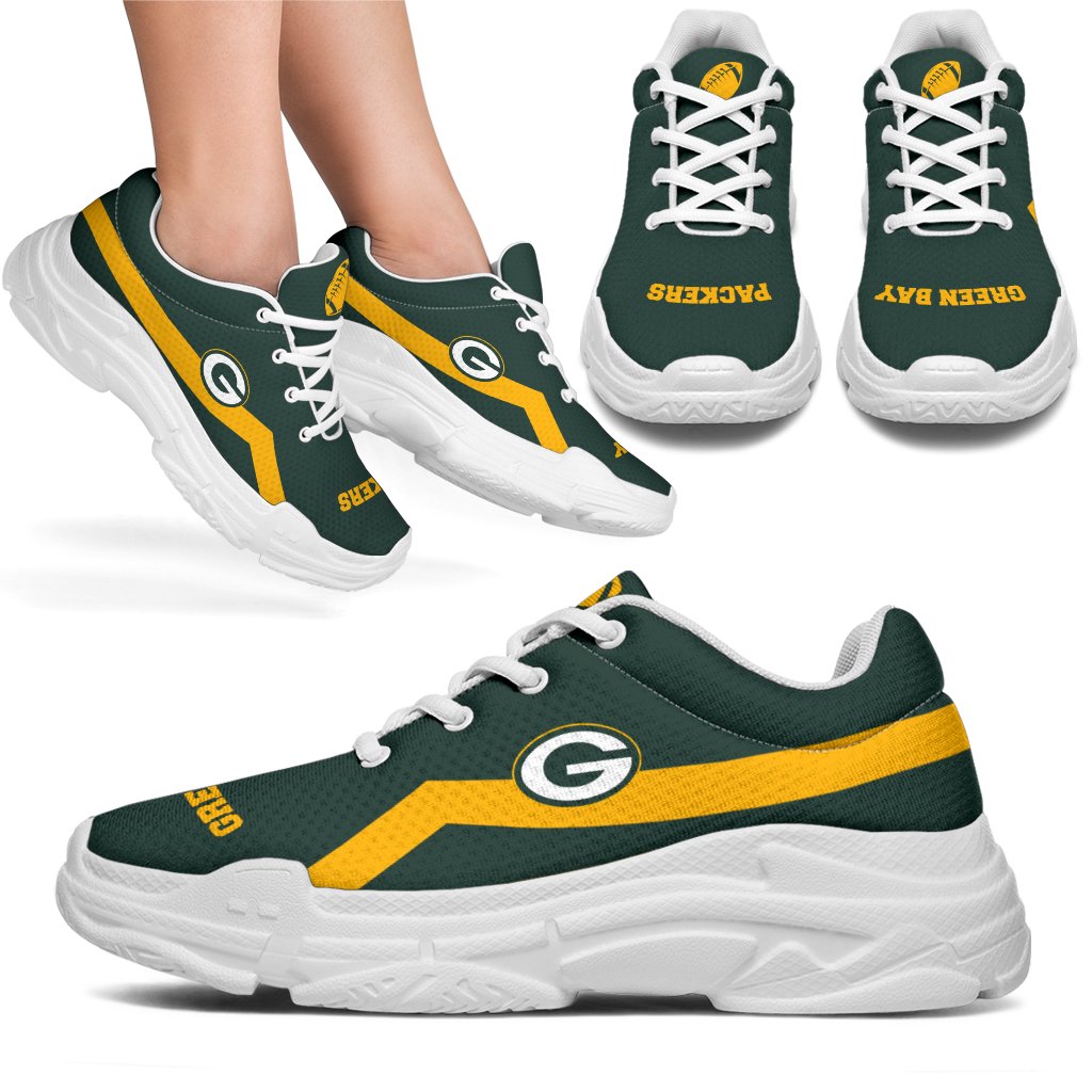 Edition Chunky Sneakers With Pro Green Bay Packers Shoes