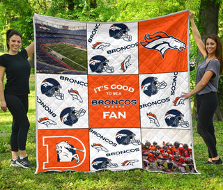 It's Good To Be A Denver Broncos Fan Quilt Shop