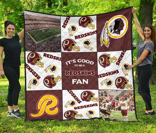 It's Good To Be A Washington Redskins Fan Quilt Shop