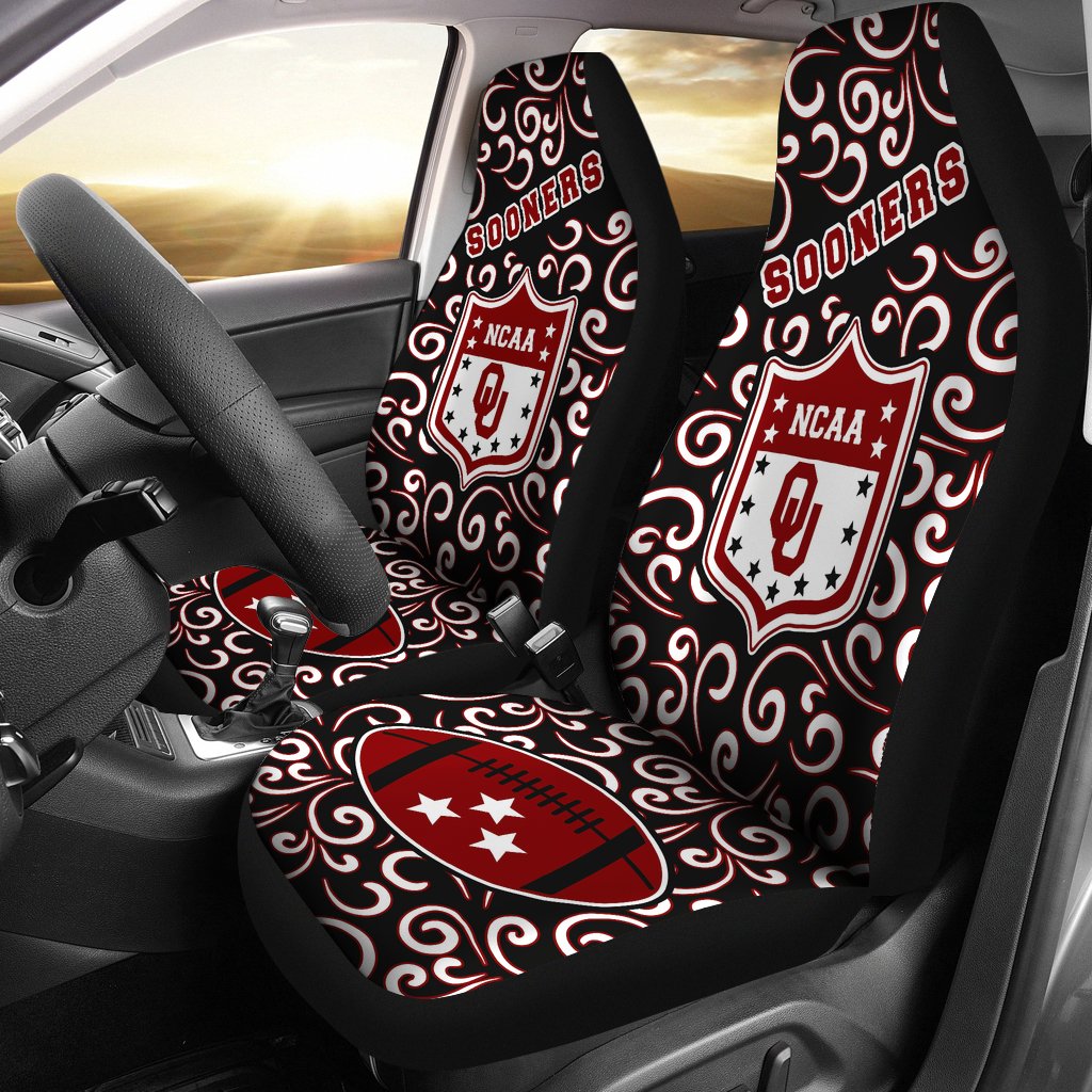 Awesome Artist SUV Oklahoma Sooners Seat Covers Sets For Car