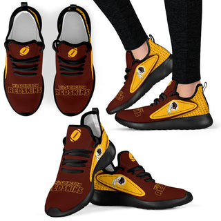 Colorful React Washington Redskins Mesh Knit Sneakers