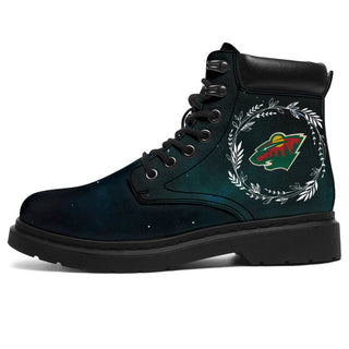 Colorful Minnesota Wild Boots All Season