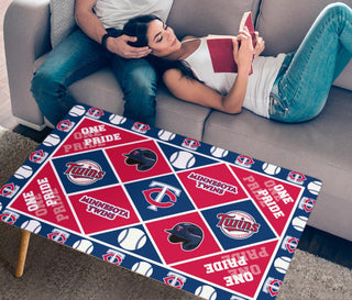 Pride Flag Minnesota Twins Coffee Table