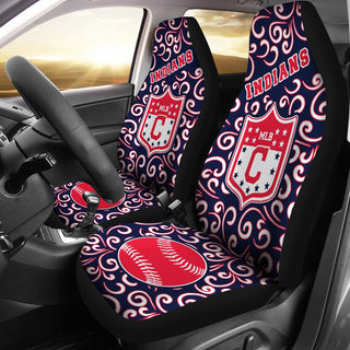 Awesome Artist SUV Cleveland Indians Seat Covers Sets For Car