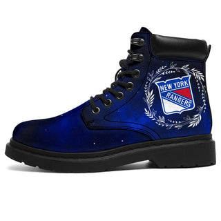 Colorful New York Rangers Boots All Season