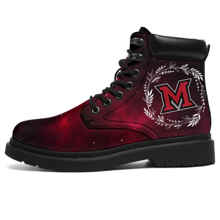 Colorful Miami RedHawks Boots All Season