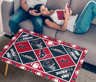 Pride Flag Houston Texans Coffee Table