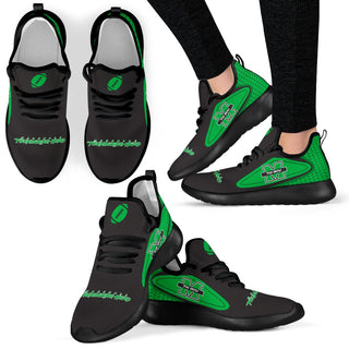 Colorful React Marshall Thundering Herd Mesh Knit Sneakers