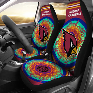 Magical And Vibrant Arizona Cardinals Car Seat Covers
