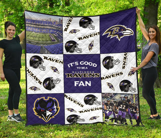 It's Good To Be A Baltimore Ravens Fan Quilt Shop