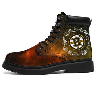 Colorful Boston Bruins Boots All Season