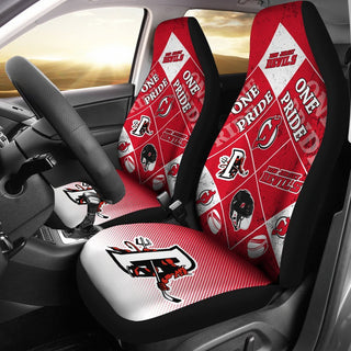 Pride Flag of Pro New Jersey Devils Car Seat Covers