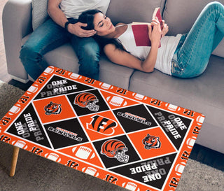 Pride Flag Cincinnati Bengals Coffee Table