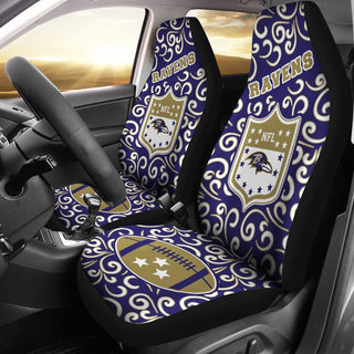 Awesome Artist SUV Baltimore Ravens Seat Covers Sets For Car