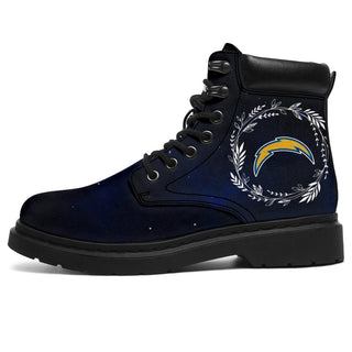 Colorful Los Angeles Chargers Boots All Season