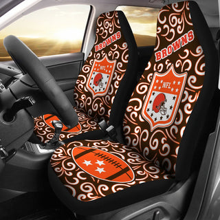 Awesome Artist SUV Cleveland Browns Seat Covers Sets For Car