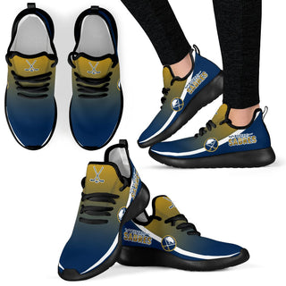 Style Top Logo Buffalo Sabres Mesh Knit Sneakers