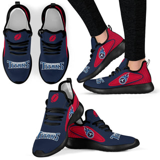 Colorful React Tennessee Titans Mesh Knit Sneakers