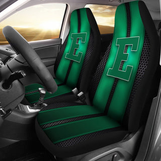 Incredible Line Pattern Eastern Michigan Eagles Logo Car Seat Covers