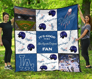 It's Good To Be A Los Angeles Dodgers Fan Quilt Shop