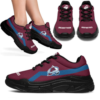 Edition Chunky Sneakers With Pro Colorado Avalanche Shoes