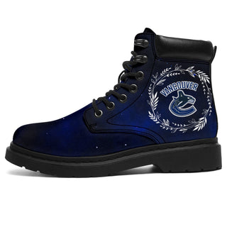 Colorful Vancouver Canucks Boots All Season