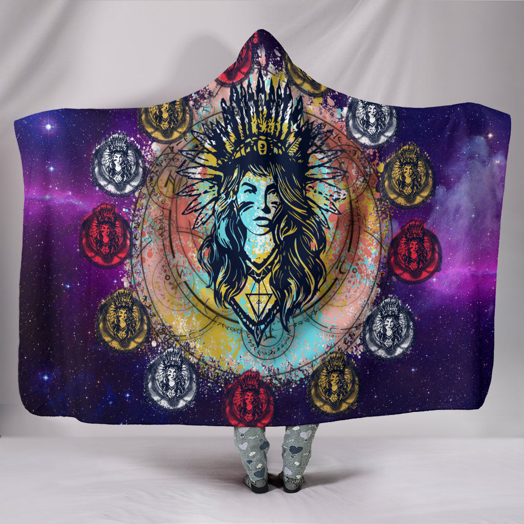American Native Hooded Blankets V2