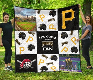 It's Good To Be A Pittsburgh Pirates Fan Quilt Shop