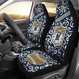 Awesome Artist SUV Milwaukee Brewers Seat Covers Sets For Car