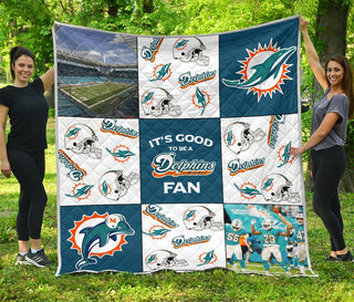 It's Good To Be A Miami Dolphins Fan Quilt Shop
