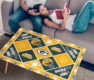 Pride Flag Green Bay Packers Coffee Table