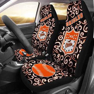 Awesome Artist SUV Baltimore Orioles Seat Covers Sets For Car